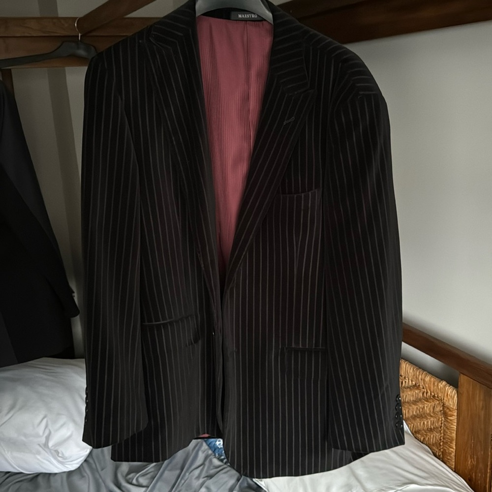 Maestro Pinstripe Blazer